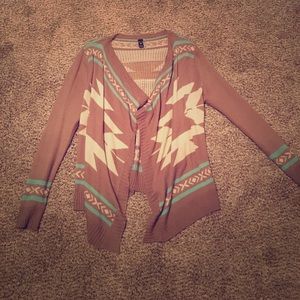 Aztec cardigan